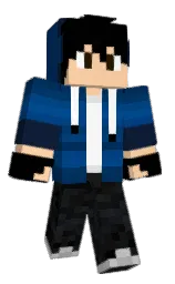 Mene1's Minecraft skin wearing the Twisted cape