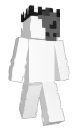 white and mine shaft Minecraft skin — Slim model