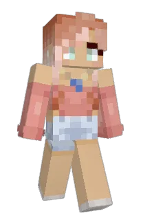 Front of Savviene's skin