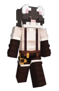 Front of Gl1tchedFoxy's skin