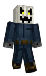 SolarHit's Minecraft skin wearing the Zombie Horse cape