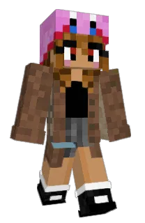 Front of korrbee's skin