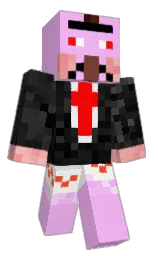 GastFes12's Minecraft skin wearing the Menace cape