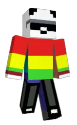 Slim Minecraft skin