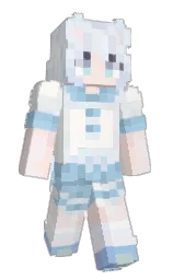 regent st blue and link water Minecraft skin — Slim model