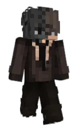 Deuva's Minecraft skin wearing the Aurora cape