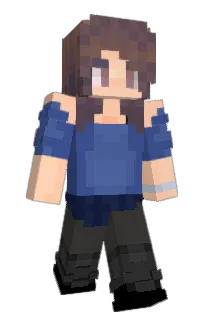 Front of Sammarald's skin