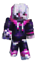 cinder and valhalla Minecraft skin — Classic model — first worn by Qwrd