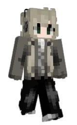 ironside gray and cod gray Minecraft skin — Slim model — first worn by TATUOCH