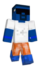 thrubones's Minecraft skin wearing the 15th Anniversary cape