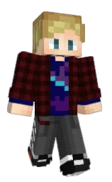 aubergine and van cleef Minecraft skin — Classic model — first worn by Zekums986