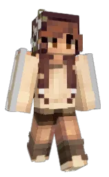 wheat and kabul Minecraft skin — Slim model — first worn by HiyoriIki21