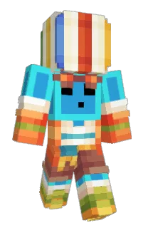 Front of Minecraft skin