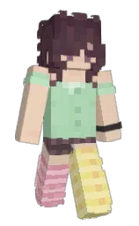 Slim Minecraft skin