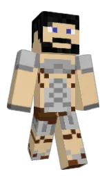 DmanSlays's Minecraft skin wearing the Migrator cape