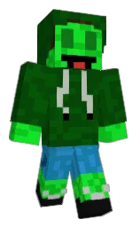 black and san felix Minecraft skin — Classic model
