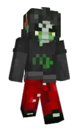 rhokutlauncher's Minecraft skin wearing the Migrator cape