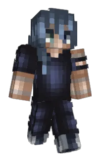 Front of pingluee's skin