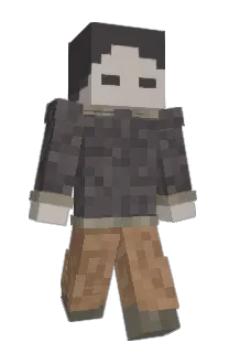 Front of Lonuni's skin