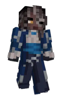 Front of Brujha's skin