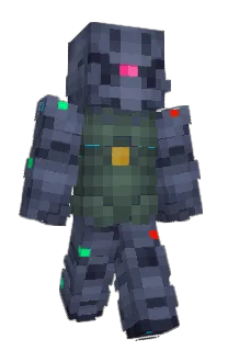Front of Ykagon's skin