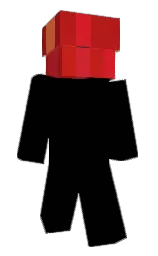 alizarin crimson and thunderbird Minecraft skin — Classic model — first worn by ShakaYami