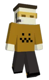 FlyinPineapple97's Minecraft skin wearing the Hero cape