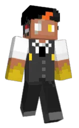 mine shaft and black Minecraft skin — Classic model — first worn by KevynZ