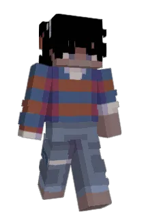 Front of machodancer's skin