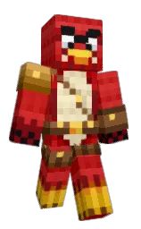 milano red and thunderbird Minecraft skin — Classic model — first worn by x_Maximus_x