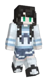 alice blue and lynch Minecraft skin — Slim model — first worn by HongYe_sama