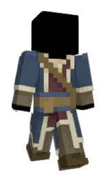 PotatoMaster87's Minecraft skin wearing the Hero cape