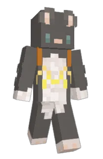 Front of Melojov's skin