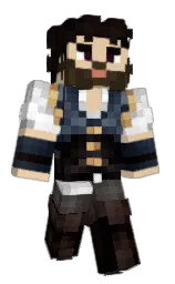 pancho and asphalt Minecraft skin — Classic model — first worn by MastrCrafter