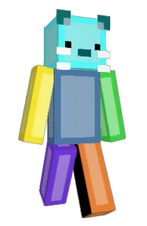 Front of Parfus's skin
