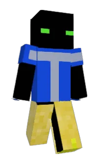 Front of Minecraft skin