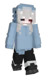 Nwvs's Minecraft skin wearing the Pan cape