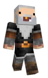 cod gray and silver Minecraft skin — Classic model