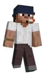 incomodao's Minecraft skin wearing the Pan cape