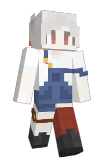 Front of _Mola_'s skin