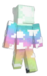 white and scandal Minecraft skin — Classic model — first worn by Fallaes