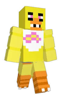 Front of Jaspag's skin
