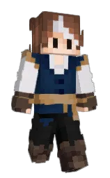 mischka and quincy Minecraft skin — Slim model — first worn by HaniBees