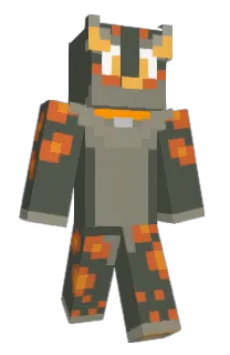 Front of Takermew's skin