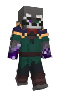 Front of kantje's skin