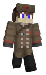 NutBeneath's Minecraft skin wearing the Migrator cape