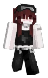 meowliaz's Minecraft skin wearing the Vanilla cape
