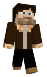 MegaMarshall64's Minecraft skin wearing the Migrator cape
