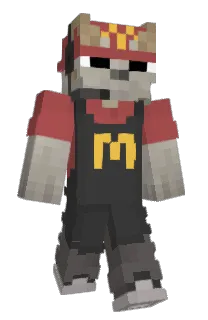 Front of Goatiest's skin