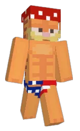 BermudaBlitz's Minecraft skin wearing the Migrator cape